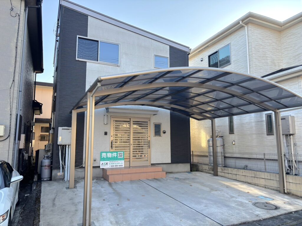 宇都宮市山本2丁目　3LDK　戸建