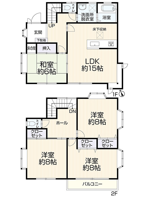 plan 宇都宮市上野町 4LDK 戸建