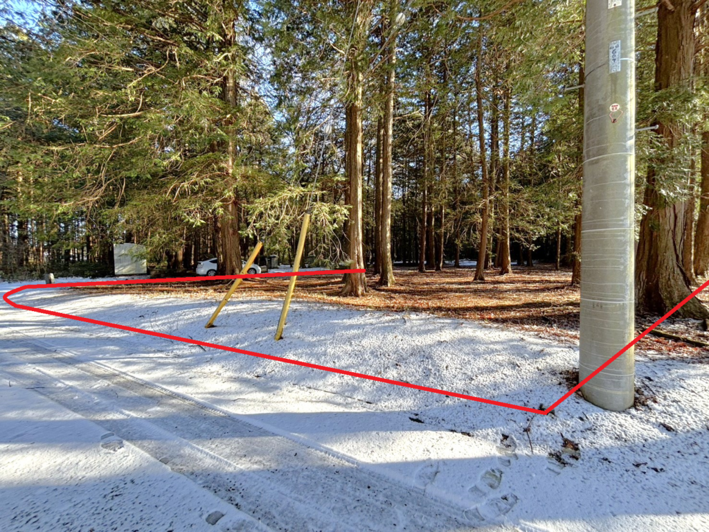 日光市塩野室町・矢野口　土地（2筆）